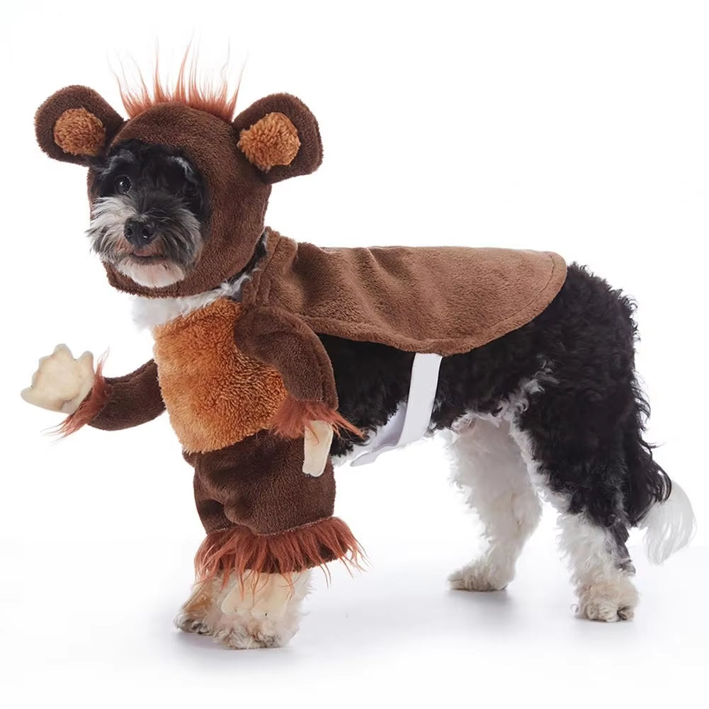 Breathable Pet Costumes Funny Pet Costumes Funny Pet Costume Soft Breathable Outfits for Halloween Christmas Adjustable for Dogs