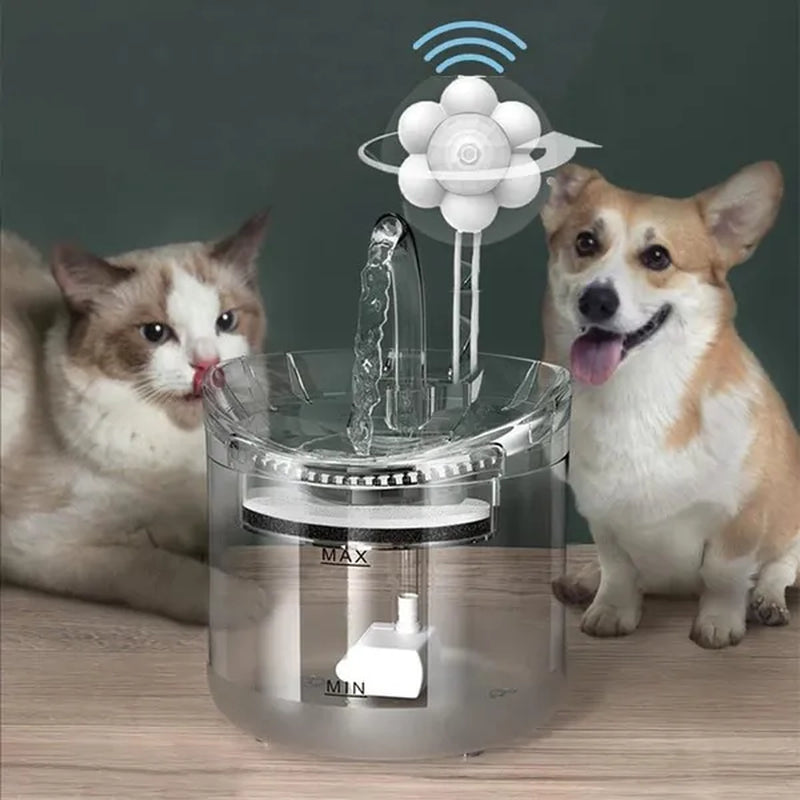 Smart Water Motion Sensor Switch for Cat Dogs Automatic Fountain Pets Drinking Water Dispenser Container Switch