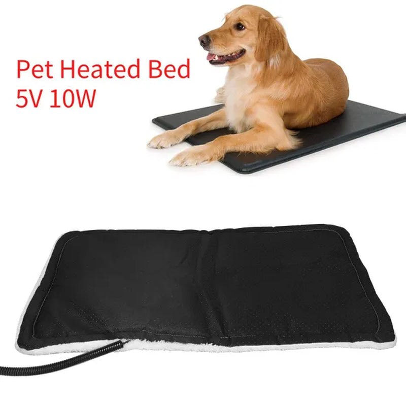 Pet Heating Pad Electric Heating Pad for Dogs and Cats Indoor Warming Mat for Pregnant Dogs/Pet Bed/Pet House