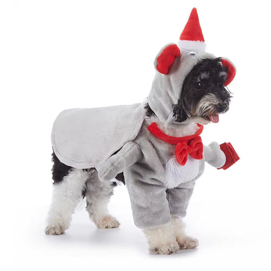 Breathable Pet Costumes Funny Pet Costumes Funny Pet Costume Soft Breathable Outfits for Halloween Christmas Adjustable for Dogs