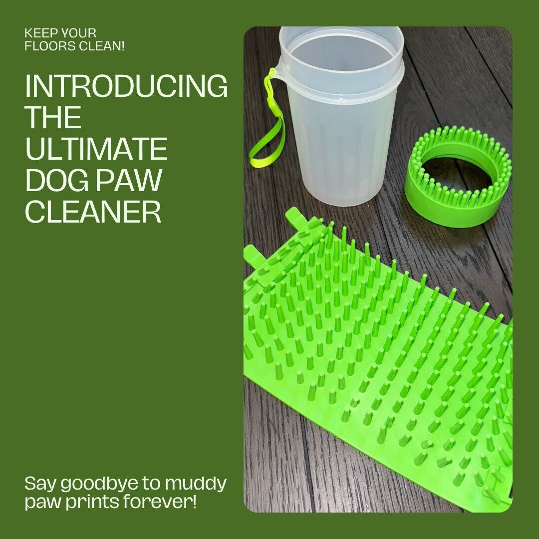 Premium Dog Paw Cleaner Washer Portable for Medium and Large Dogs