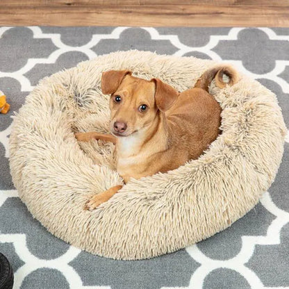 30/40/50/60Cm Mini Super Soft Dog Cat Bed Plush Cat Mat Dog Beds for Small Pet Dogs Cat Bed Labradors House round Cushion Pet Product Accessories